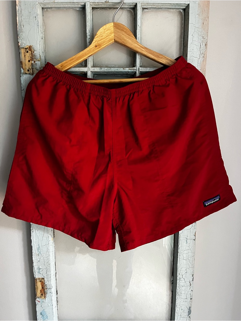 Patagonia Men’s Deep Red Swim Shorts
